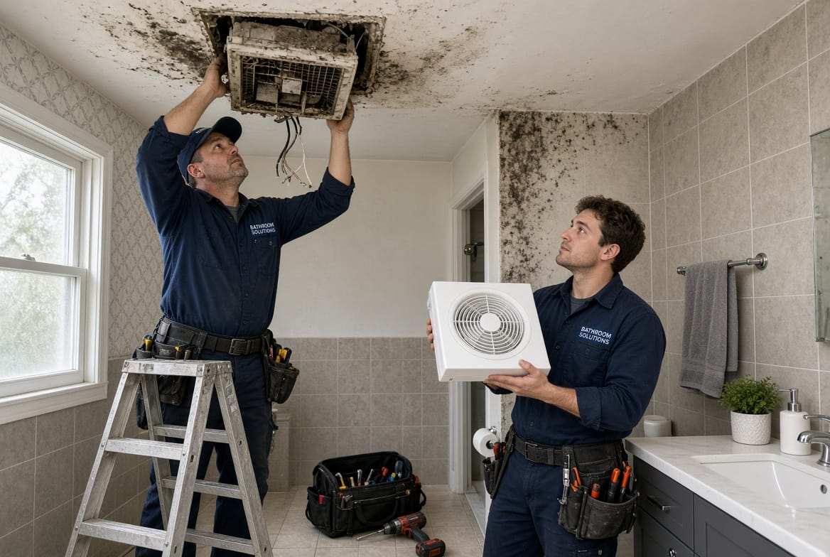 The Bathroom Exhaust Fan Replacement: Upgrading for Better Performance