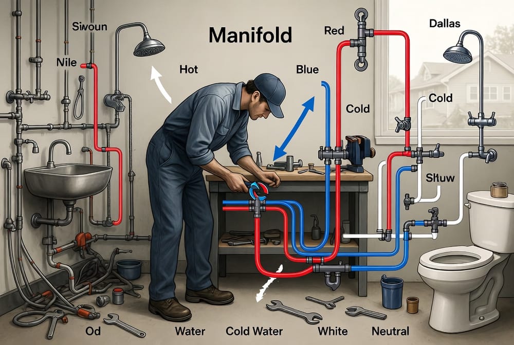 Pex Color Cover The PEX Pipe: Understanding Color Codes (Red, Blue, White) and Applications