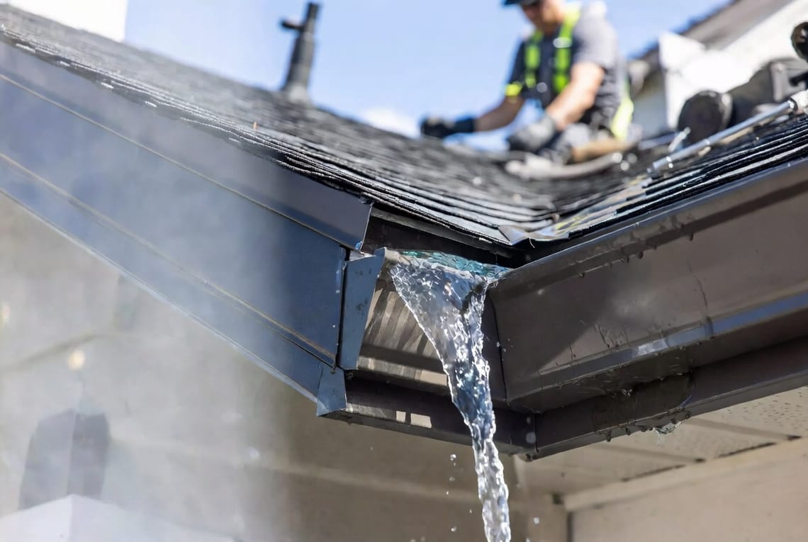The Roof Drip Edge Gutter Integration: Proper Overhang for Water Flow