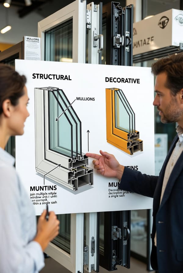 The Window Mullion vs. Muntin: Understanding Grid Patterns and Their ...