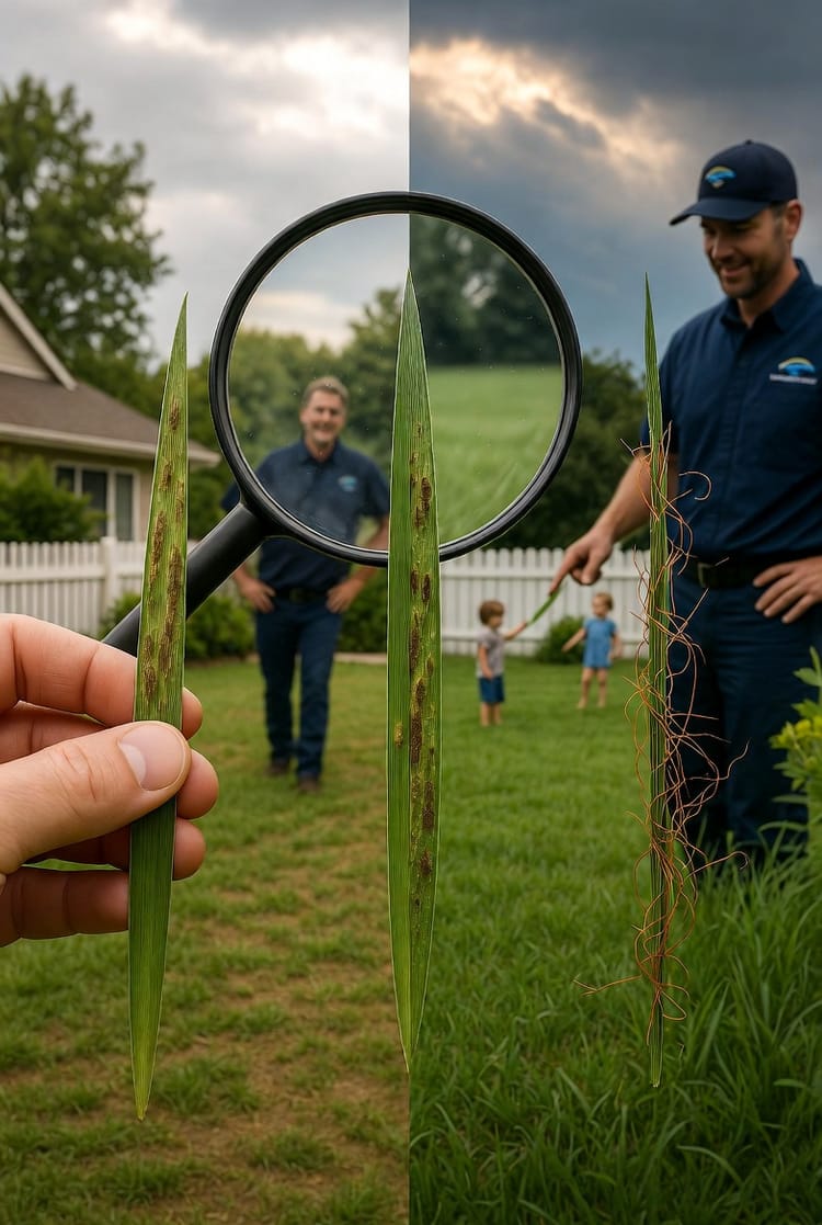 Reading the Blades: A Visual Guide to Diagnosing Lawn Diseases and Fungal Issues