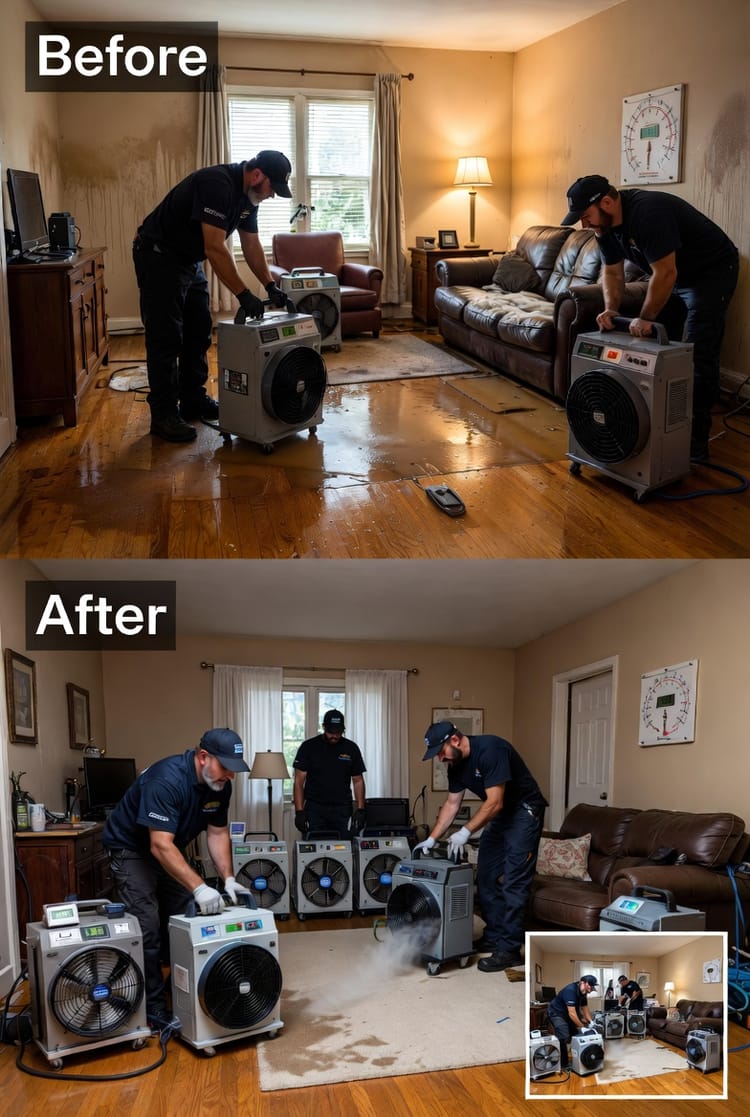 The Dry-Out Dossier: What to Expect During the Professional Water Damage Restoration Process