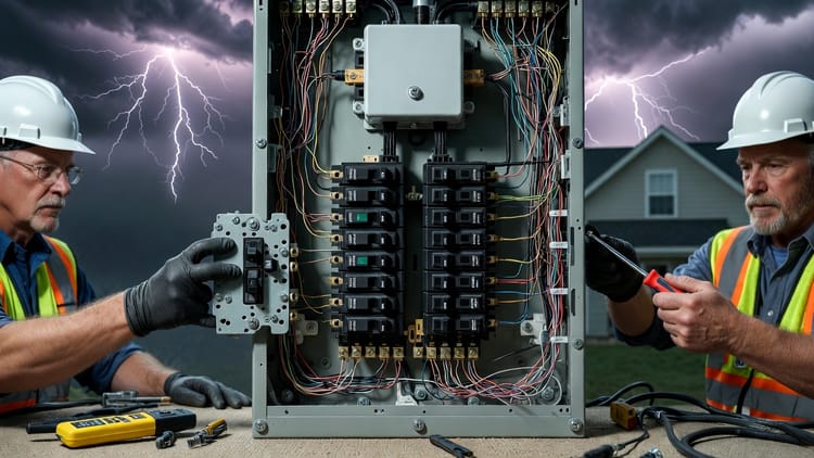 The Whole-House Surge Protector: Your First Line of Defense Against Lightning and Grid Spikes