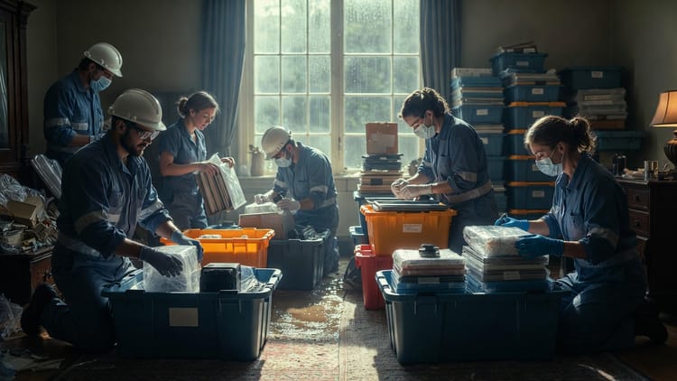 The Content Inventory: How Restorers Catalog and Restore Your Belongings After Water Damage