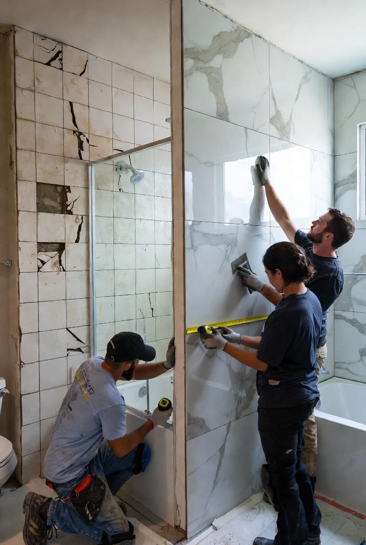 The Great Tile Debate: Porcelain vs. Ceramic vs. Natural Stone for Wet Environments