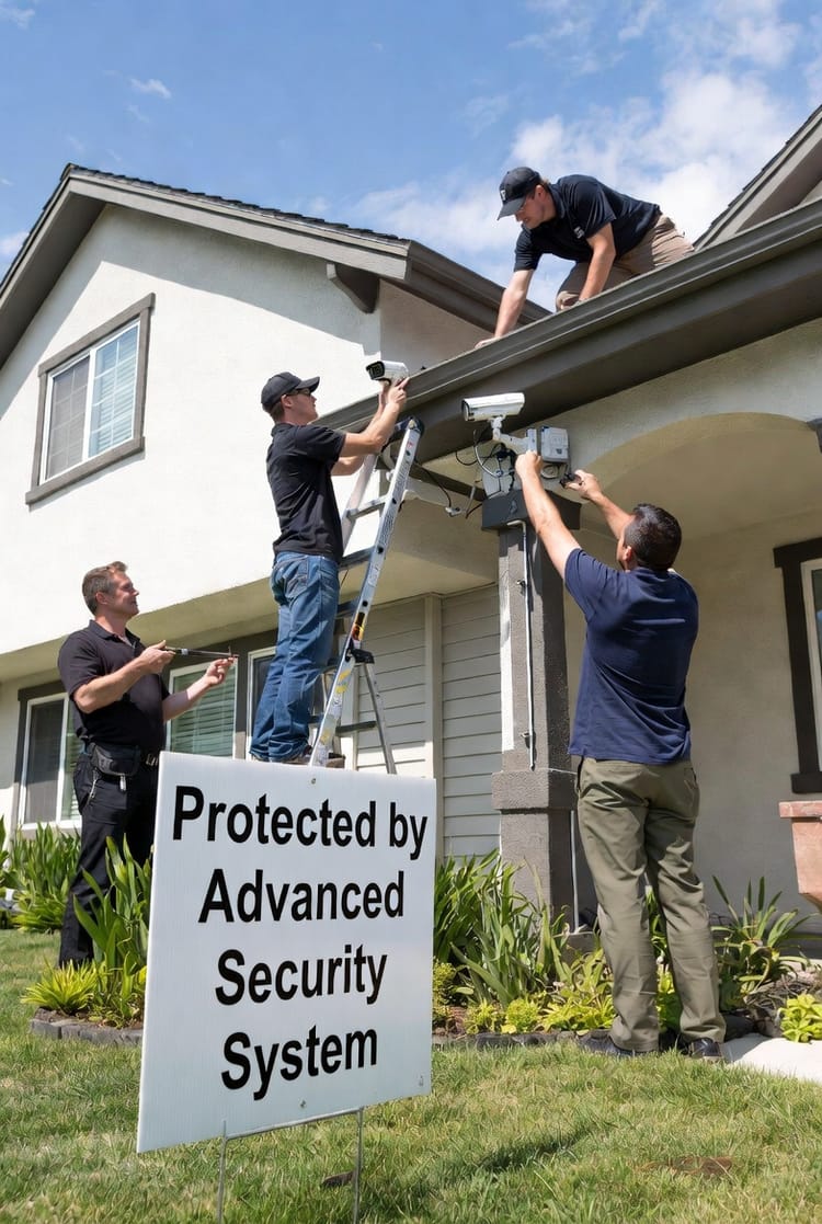 The Psychology of Deterrence: How Visible Security Influences a Burglar's Target Selection