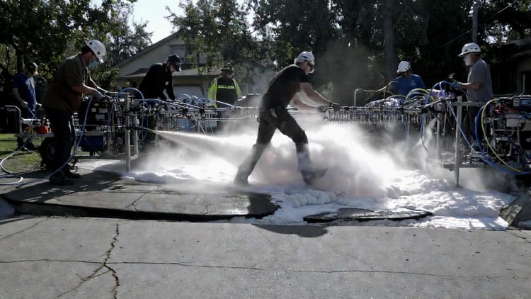 Addressing Foundation Settlement: How Polyurethane Foam Jacketing Lifts and Stabilizes Concrete