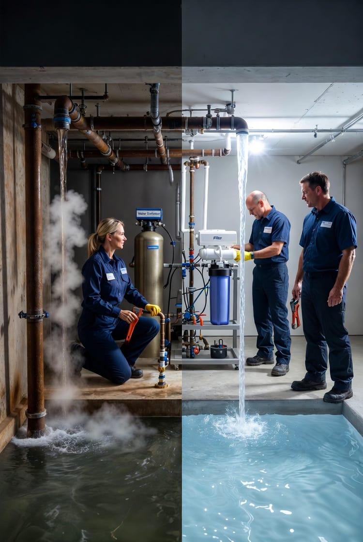 From Main to Tap: A Homeowner's Guide to Whole-House Water Filtration and Conditioning