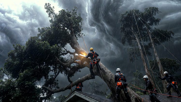 Preemptive Strikes: Proactive Tree Removal and Pruning to Mitigate Storm Damage Risks