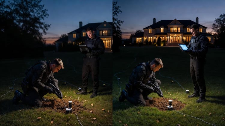 The Invisible Fence: Exploring Perimeter Intrusion Detection with Buried Sensors and Outdoor Beams