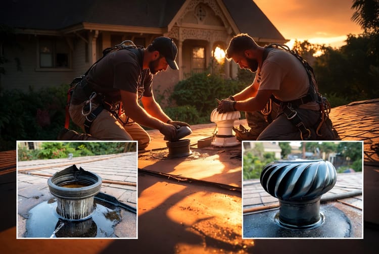 The Roof Vent Cap: Protecting Plumbing and Exhaust Vents from Leaks