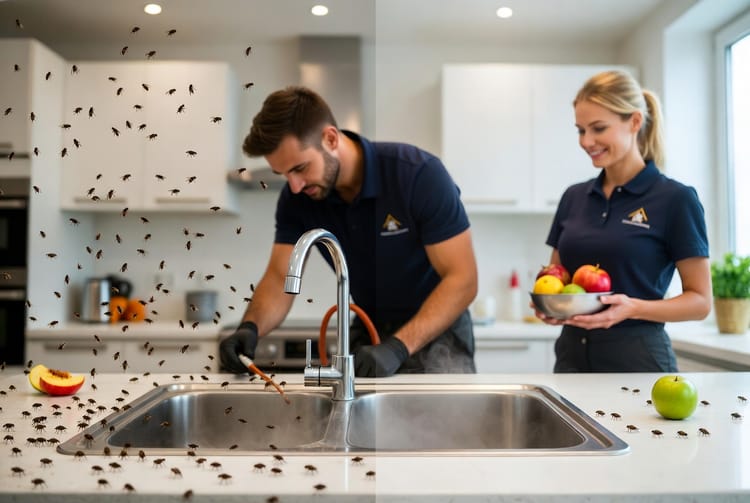 The Fruit Fly Infestation: Eliminating Drain and Overripe Fruit Sources