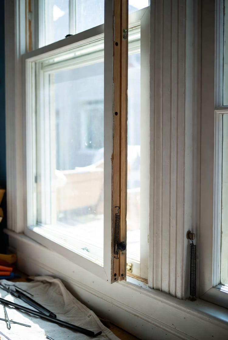 The Window Jamb Liner: Repairing Double-Hung Windows That Stick