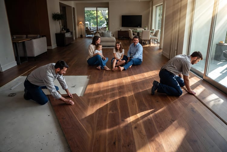 The Walnut Flooring: Rich Color, Durability, and Design Applications