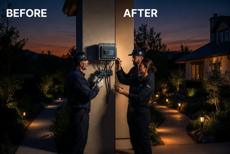 The Landscape Lighting Transformer: Sizing, Placement, and Timer Options