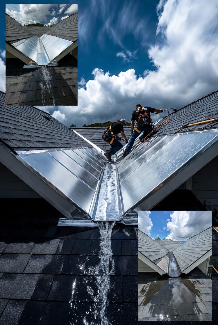 The Roof Valley Flashing: Open vs. Closed Valley Systems Compared