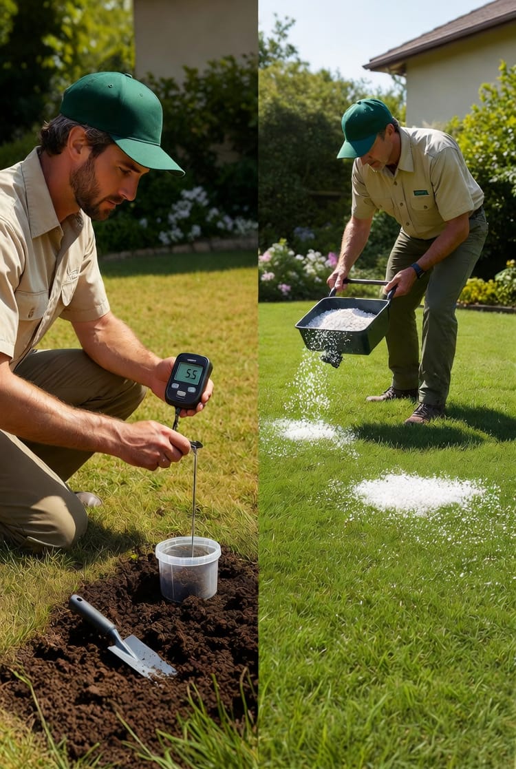 The Lime Application: Adjusting Soil pH for Better Grass Growth
