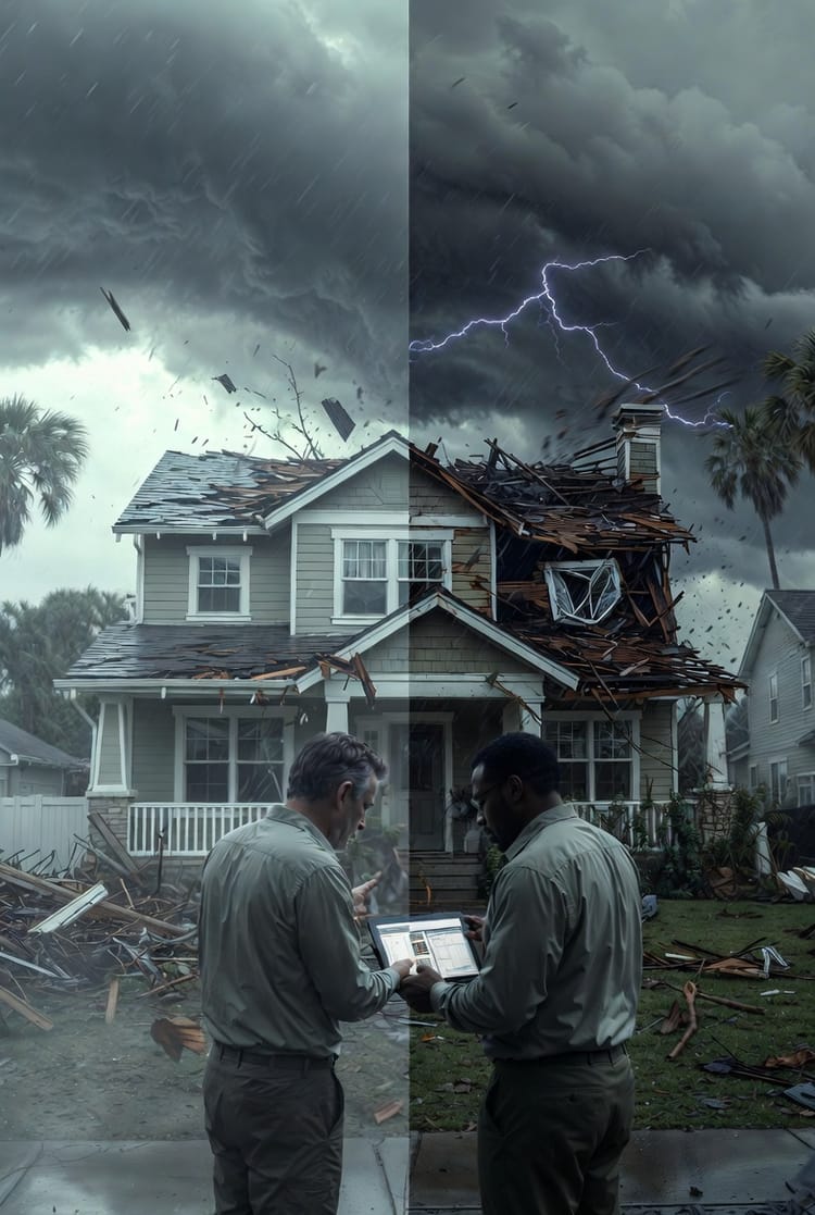 The Wind Damage Deductible: Understanding Percentage vs. Flat Deductibles