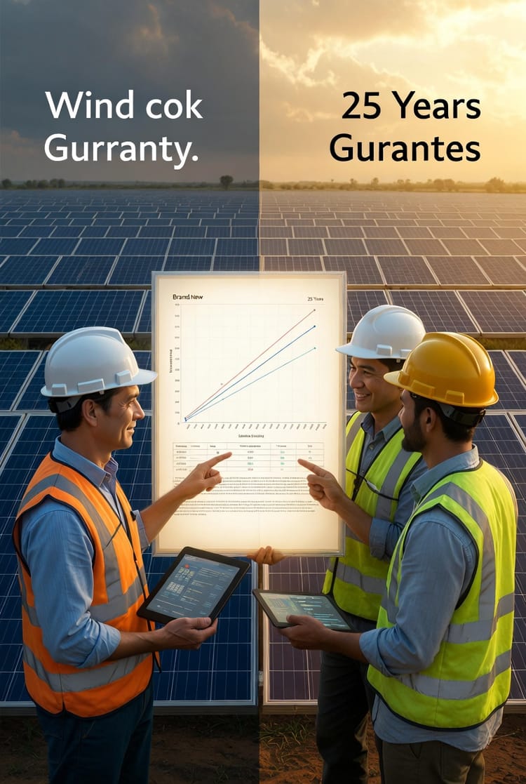 The Solar Panel Degradation Rate: What the Warranties Actually Guarantee