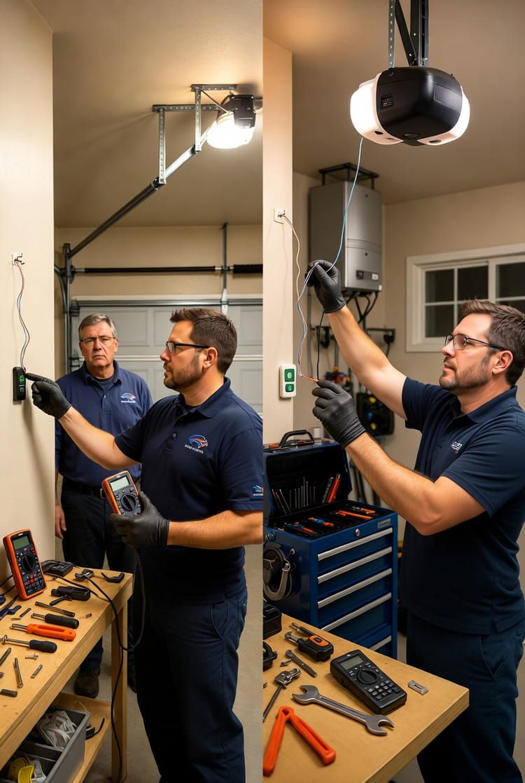 The Garage Door Opener Wall Button: Wiring, Programming, and Troubleshooting