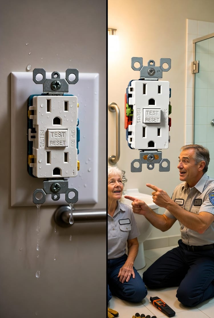 The Bathroom GFCI Trip: Common Causes and Solutions