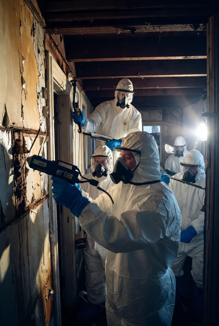 The Asbestos and Lead Awareness: Handling Hazardous Materials During Water Damage Restoration