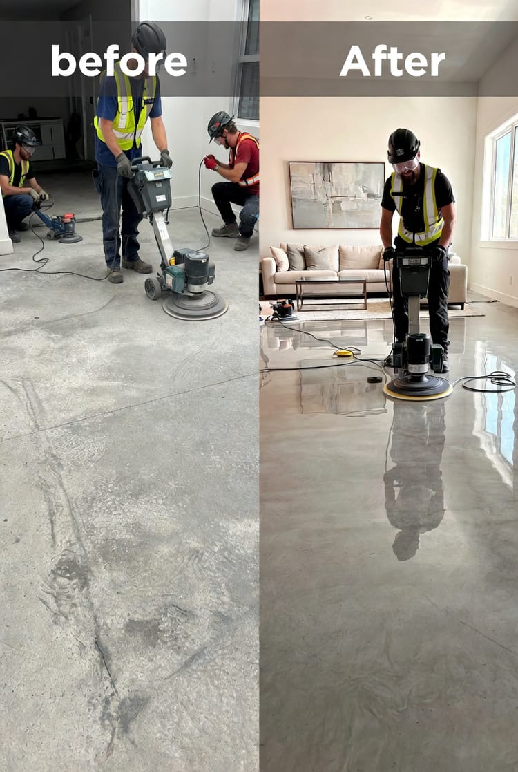 The Concrete Polishing Process: Achieving a High-End Finish on Existing Slabs