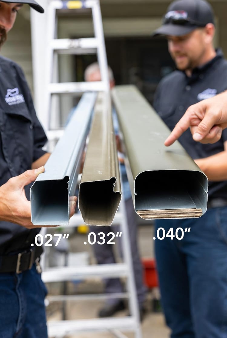The Gutter Gauge Thickness: Why Material Thickness Matters for Durability