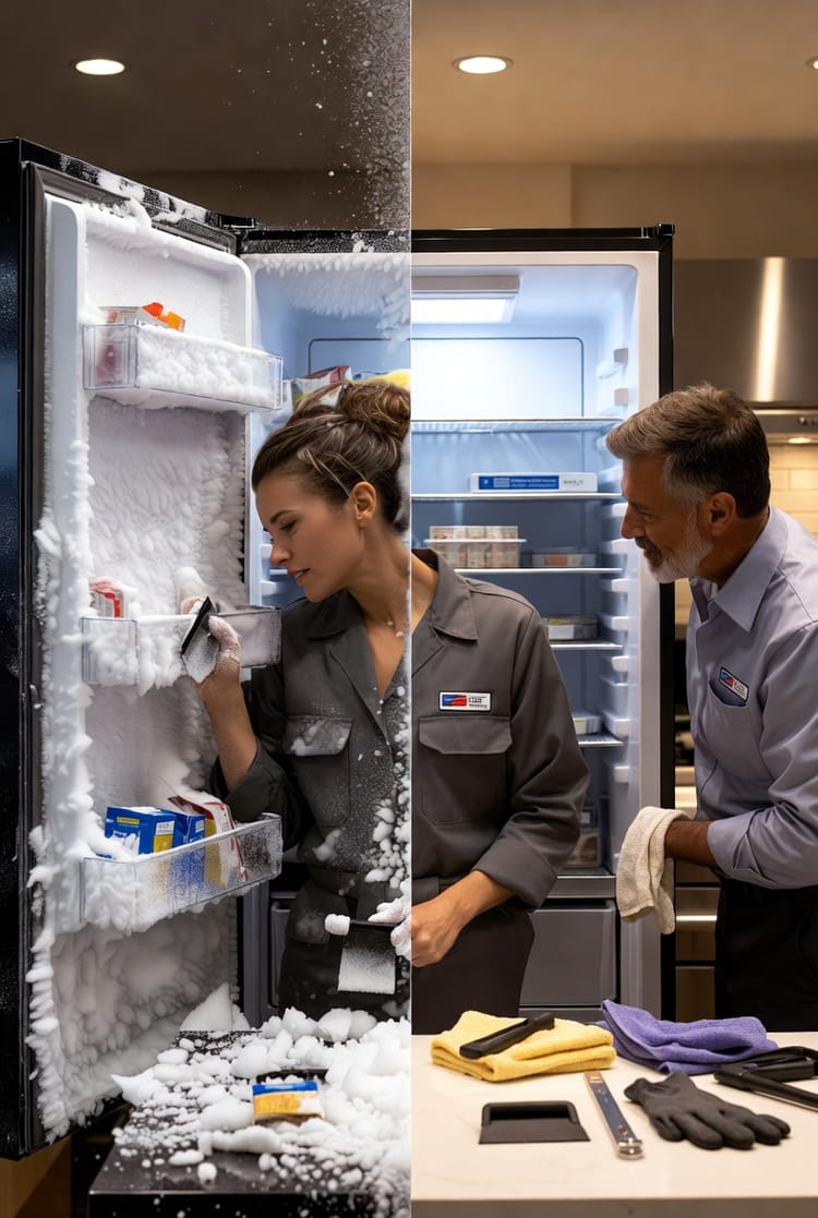 The Freezer Frost Buildup: Causes, Manual Defrosting, and Prevention