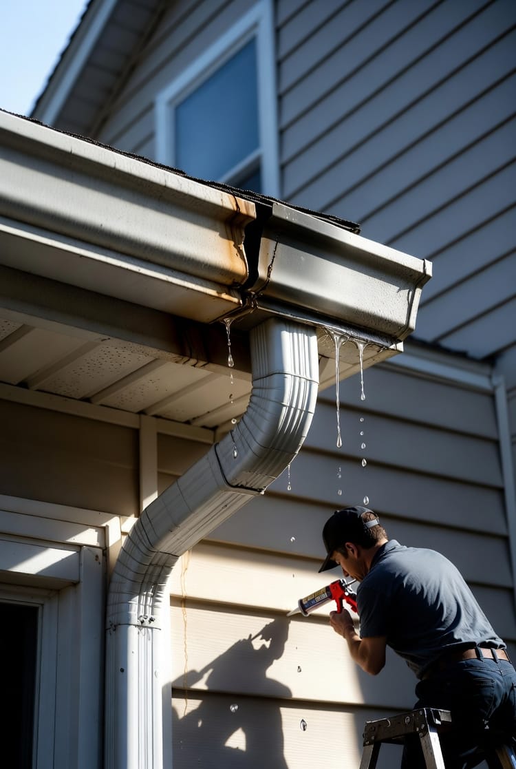The Gutter End Cap: Preventing Leaks at the Most Common Failure Point