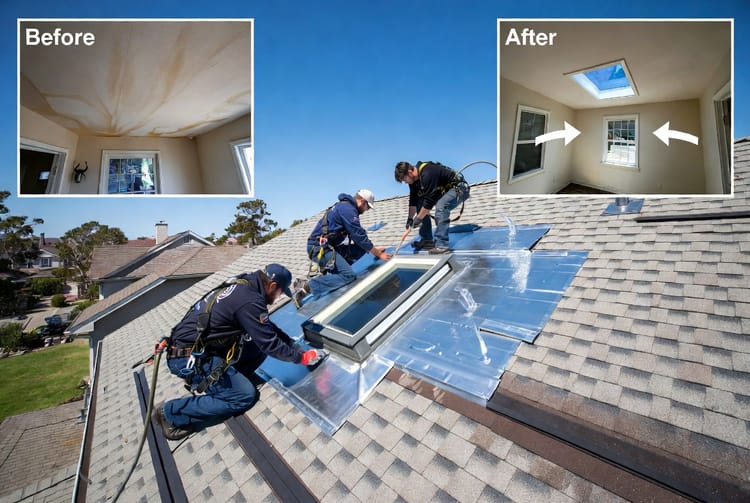 The Roof Skylight Flashing: Preventing Leaks Around Roof Penetrations