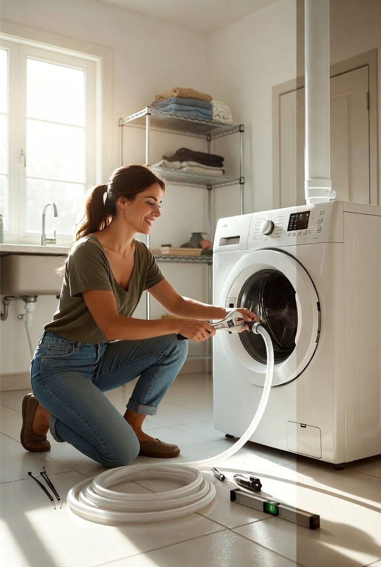 The Clothes Washer Drain Hose: Kinks, Clogs, and Air Gaps