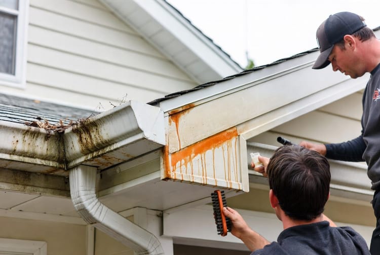 The Gutter Corrosion: Preventing Rust on Steel Gutters