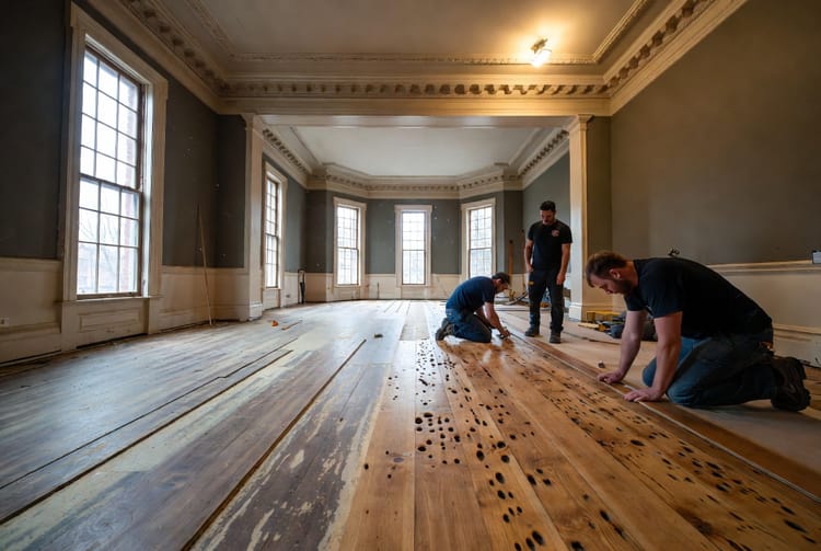 The Chestnut Flooring: Historic Beauty from a Nearly Lost Species