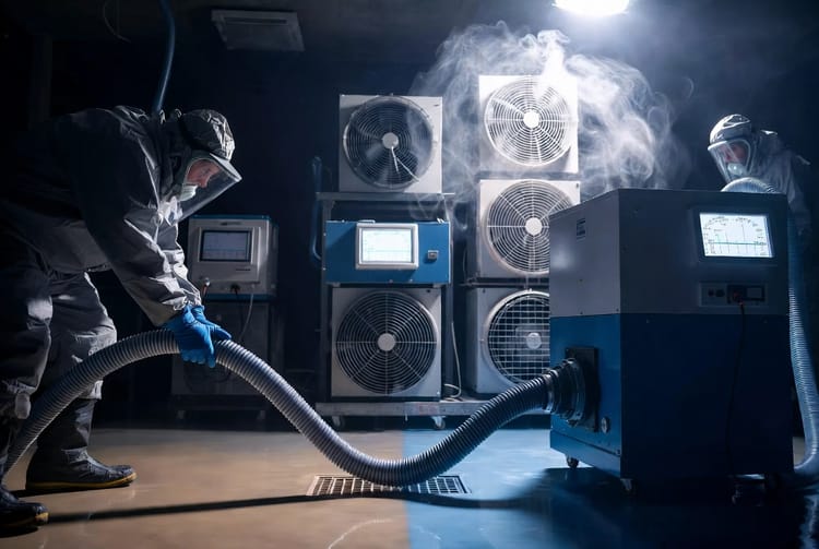 The Dehumidifier Drainage: Proper Condensate Removal During Restoration