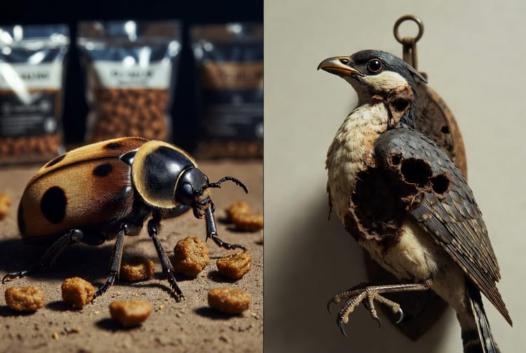 The Larder Beetle: Pantry Pest That Also Attacks Taxidermy and Pet Food