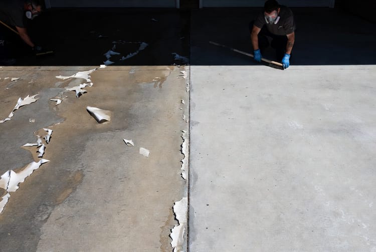 The Concrete Sealer Stripping: Removing Old Coatings Before Resealing