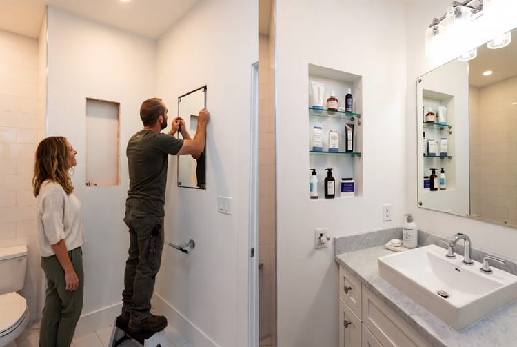 The Bathroom Medicine Cabinet: Recessed vs. Surface Mount Options