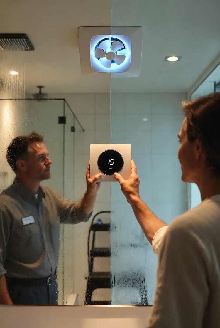 The Exhaust Fan Timer Switch: Automating Bathroom Ventilation