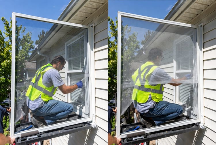 The Window Insect Screen Frame: Aluminum vs. Fiberglass Repair