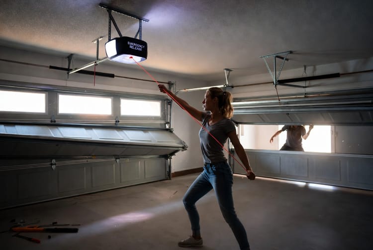 The Garage Door Emergency Release: When and How to Use It