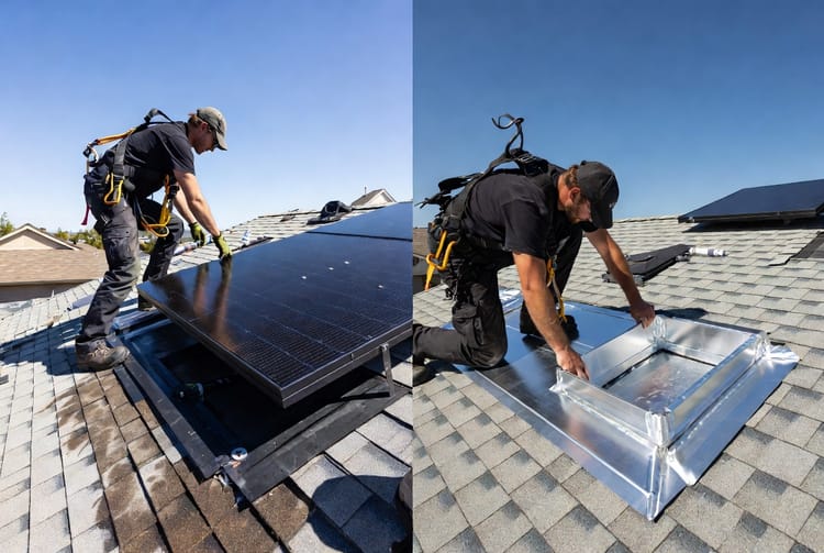 The Roof Solar Panel Flashings: Integrating Panels Without Leaks