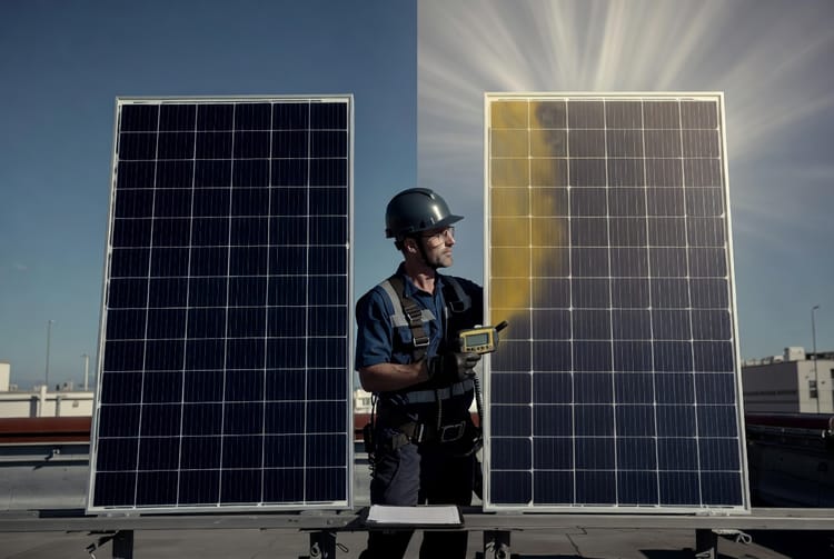 The Solar Panel UV Degradation: What Causes Yellowing and Power Loss