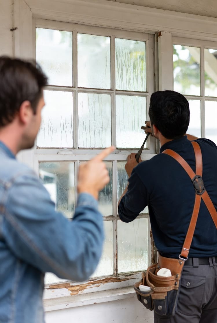 The Window Mullion Repair: Fixing Failed Grids Between Glass