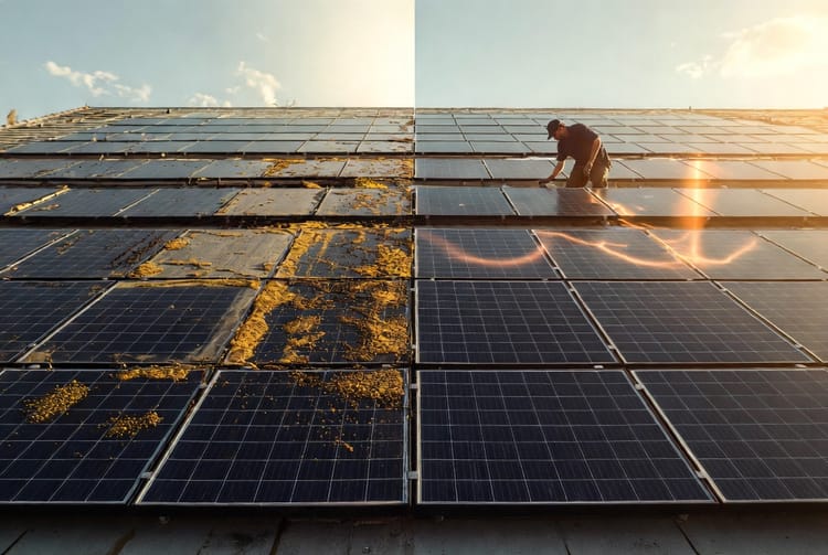 The Solar Panel Soiling Loss: How Dust and Pollen Affect Output
