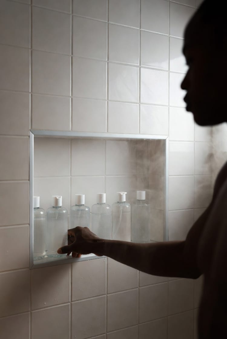 The Bathroom Shower Niche Placement: Ergonomic Height for Shampoo Bottles