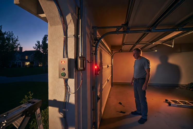 The Garage Door Opener Wall Button Light: Flashing Codes Explained