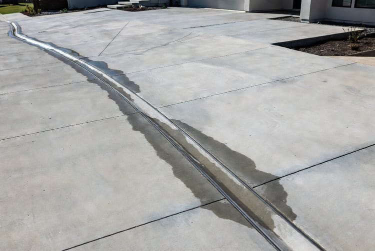 The Concrete Drainage Swale: Shaping Concrete to Direct Water