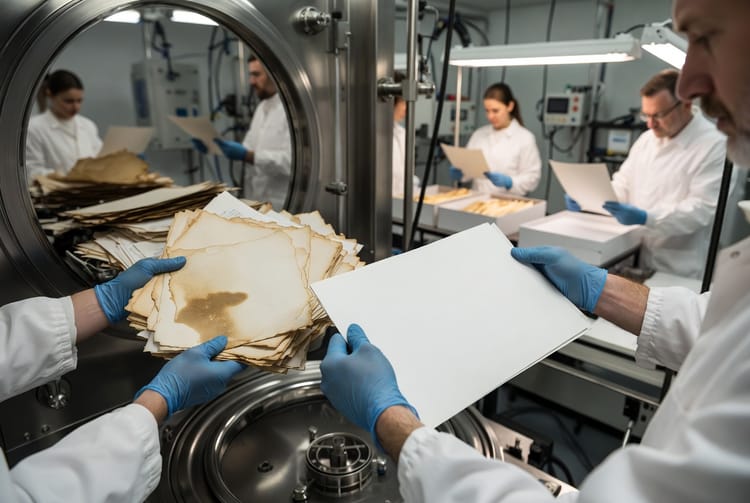 The Post-Disaster Document Recovery: Drying Papers and Photos