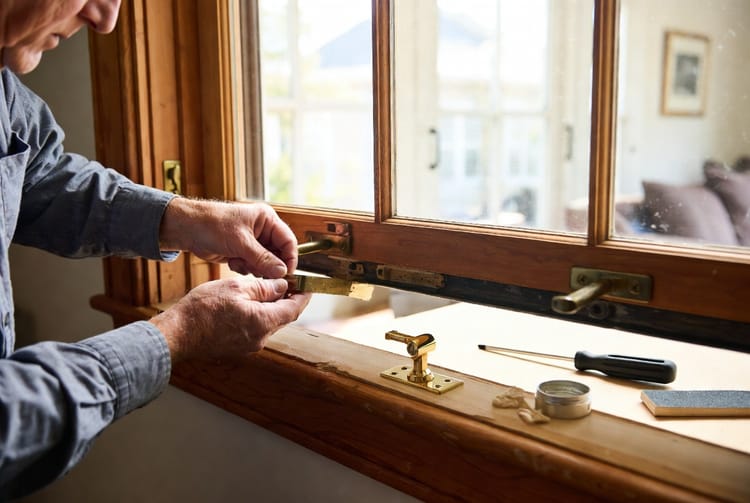 The Window Sash Lift: Replacing the Handle That Helps Raise the Window